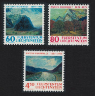 Liechtenstein Paintings By Anton Frommelt Painter 3v 1995 MNH SG#1099-1101 - Ongebruikt