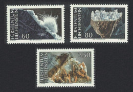 Liechtenstein Minerals 3v 1994 MNH SG#1084-1086 - Unused Stamps