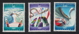 Liechtenstein Winter Olympic Games Lillehammer Norway 3v 1993 MNH SG#1067-1069 - Unused Stamps