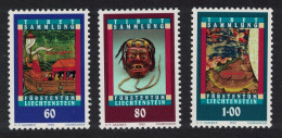 Liechtenstein Tibetan Collection 3v 1993 MNH SG#1051-1053 - Ungebraucht