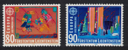 Liechtenstein Europa Discovery Of America By Columbus 2v 1992 MNH SG#1030-1031 - Ungebraucht