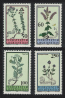 Liechtenstein Wild Flowers 4v 1993 MNH SG#1057-1060 - Unused Stamps