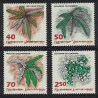Liechtenstein Ferns 4v 1992 MNH SG#1037-1040 - Unused Stamps