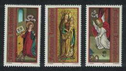 Liechtenstein Christmas St Mamertus Chapel Triesen 3v 1991 MNH SG#1021-1023 - Unused Stamps