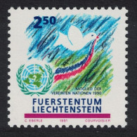 Liechtenstein Admission To UN Membership 1991 MNH SG#1010 - Neufs