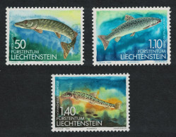 Liechtenstein Fish 2nd Series 3v 1989 MNH SG#959-961 MI#964-966 - Ongebruikt