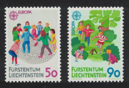 Liechtenstein Europa Children's Games 2v 1989 MNH SG#952-953 - Unused Stamps