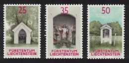 Liechtenstein Wayside Shrines 3v 1988 MNH SG#939-941 - Unused Stamps