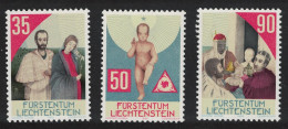 Liechtenstein Christmas 3v 1988 MNH SG#946-948 - Ongebruikt