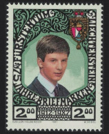 Liechtenstein Prince Alois First Liechtenstein Stamps 1987 MNH SG#918 - Unused Stamps