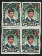 Liechtenstein Prince Alois First Liechtenstein Stamps Block Of 4 1987 MNH SG#918 - Unused Stamps