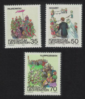 Liechtenstein Religious Festivals 3v 1986 MNH SG#895-897 - Unused Stamps