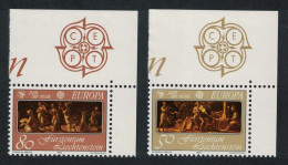 Liechtenstein Europa Music Year 2v Corners 1985 MNH SG#861-862 - Unused Stamps