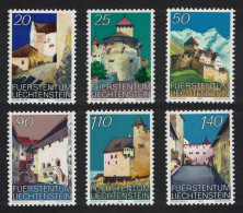 Liechtenstein Vaduz Castle 6v COMPLETE 1986 MNH SG#886-891 - Neufs