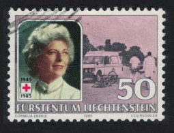 Liechtenstein Princess Gina And Red Cross Ambulance 1985 MNH SG#867 - Neufs