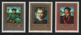 Liechtenstein Rubens Raphael Paintings In Metropolitan Museum 3v 1985 MNH SG#874-876 MI#881-883 - Unused Stamps