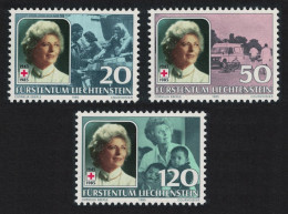 Liechtenstein 40th Anniversary Of Liechtenstein Red Cross 3v 1985 MNH SG#866-868 - Nuovi