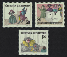 Liechtenstein Theatre 3v 1985 MNH SG#883-885 - Unused Stamps