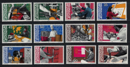 Liechtenstein Occupations 12v 1984 MNH SG#844-855 - Unused Stamps