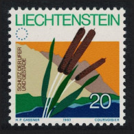 Liechtenstein Council Of Europe River And Coasts Protection Campaign 1983 MNH SG#816 - Ongebruikt