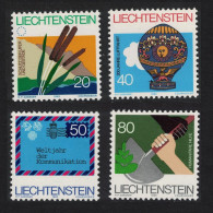 Liechtenstein Montgolfier Anniversaries And Events 4v 1983 MNH SG#816-819 - Unused Stamps