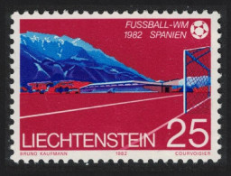 Liechtenstein Eschen Mauren Playing Fields Football 1982 MNH SG#793 - Unused Stamps