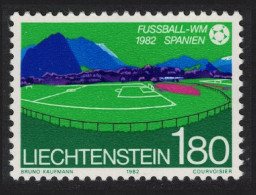 Liechtenstein Rheinau Playing Fields Balzers Football 1982 MNH SG#794 - Nuovi