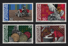 Liechtenstein Rural Industries 4v 1982 MNH SG#797-800 Sc#740-743 - Unused Stamps