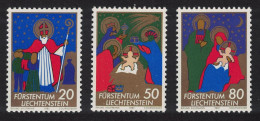 Liechtenstein Christmas 3v 1981 MNH SG#783-785 - Neufs