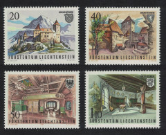 Liechtenstein Gutenberg Castle 4v 1981 MNH SG#775-778 - Unused Stamps