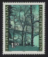 Liechtenstein Edge Of Forest At Oberplanken In Winter 1980 MNH SG#757 - Unused Stamps