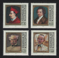 Liechtenstein Dumas Famous Visitors To Liechtenstein 1st Series 4v 1981 MNH SG#779-782 - Unused Stamps