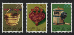 Liechtenstein Alpine Dairy Farming Implements 3v 1980 MNH SG#745-747 - Ungebraucht