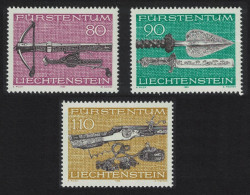 Liechtenstein Hunting Weapons 3v 1980 MNH SG#748-750 - Ungebraucht