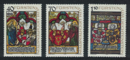 Liechtenstein Heraldic Windows 3v 1979 MNH SG#728-730 - Ungebraucht