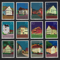 Liechtenstein Buildings 12v 1978 MNH SG#691-702 - Neufs