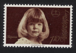 Liechtenstein Princess Tatjana 1977 MNH SG#684 - Unused Stamps