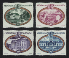 Liechtenstein Castles 4v 1977 MNH SG#677-680 - Unused Stamps