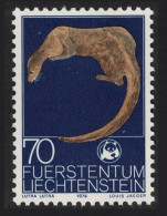 Liechtenstein European Otter WWF Endangered Species 1976 MNH SG#632 MI#646 Sc#585 - Ungebraucht