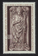 Liechtenstein Bishop Ortlieb Von Brandis Of Chur 1976 MNH SG#651 MI#666 - Ungebraucht