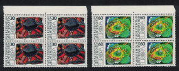 Liechtenstein Europa Paintings 2v Blocks Of 4 1975 MNH SG#609-610 - Unused Stamps