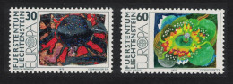 Liechtenstein Europa Paintings 2v 1975 MNH SG#609-610 - Ungebraucht