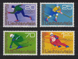 Liechtenstein Winter Olympic Games Innsbruck 4v 1975 MNH SG#621-624 - Ungebraucht