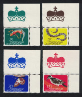 Liechtenstein Butterfly Bird Amphibian Reptile 4v Corners 1973 MNH SG#582-585 MI#591-594 - Neufs