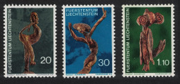 Liechtenstein Natural Art Motifs Fashioned From Roots And Branches 3v 1972 MNH SG#557-559 - Unused Stamps