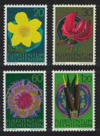 Liechtenstein Orchids Flowers 3rd Series 4v 1972 MNH SG#548-551 MI#560-563 - Neufs
