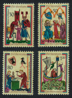 Liechtenstein 800th Anniversary Of Wolfram Von Eschenbach 4v 1970 MNH SG#525 MI#527-530 - Unused Stamps