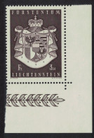 Liechtenstein Arms Of Liechtenstein Corners 1969 MNH SG#498 - Ongebruikt