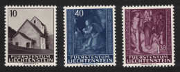 Liechtenstein Altar Paintings Christmas 3v 1964 MNH SG#438-440 MI#445-447 Sc#391-393 - Unused Stamps