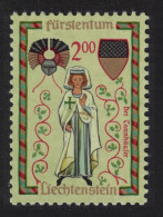 Liechtenstein Tannhauser Minnesingers 2nd Issue 1962 MNH SG#418 - Unused Stamps